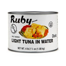 Wholesale Ruby Each Chunk Lite Tuna Skipjack- Bulk