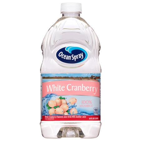 Wholesale Ocean Spray Case * White Cranberry Juice Cocktail 64Oz- Bulk