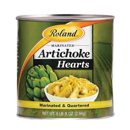 Wholesale Roland Case Quartered & Marinated Artichoke Hearts- Bulk