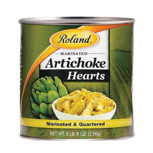 Wholesale Roland Case Quartered & Marinated Artichoke Hearts- Bulk