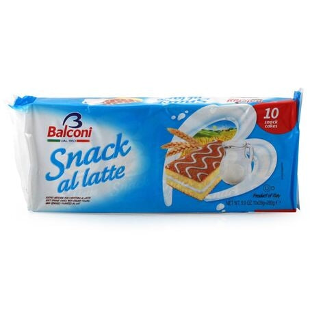 Wholesale Balconi Case Snack Al Latte Creamy Cake Bar- Bulk