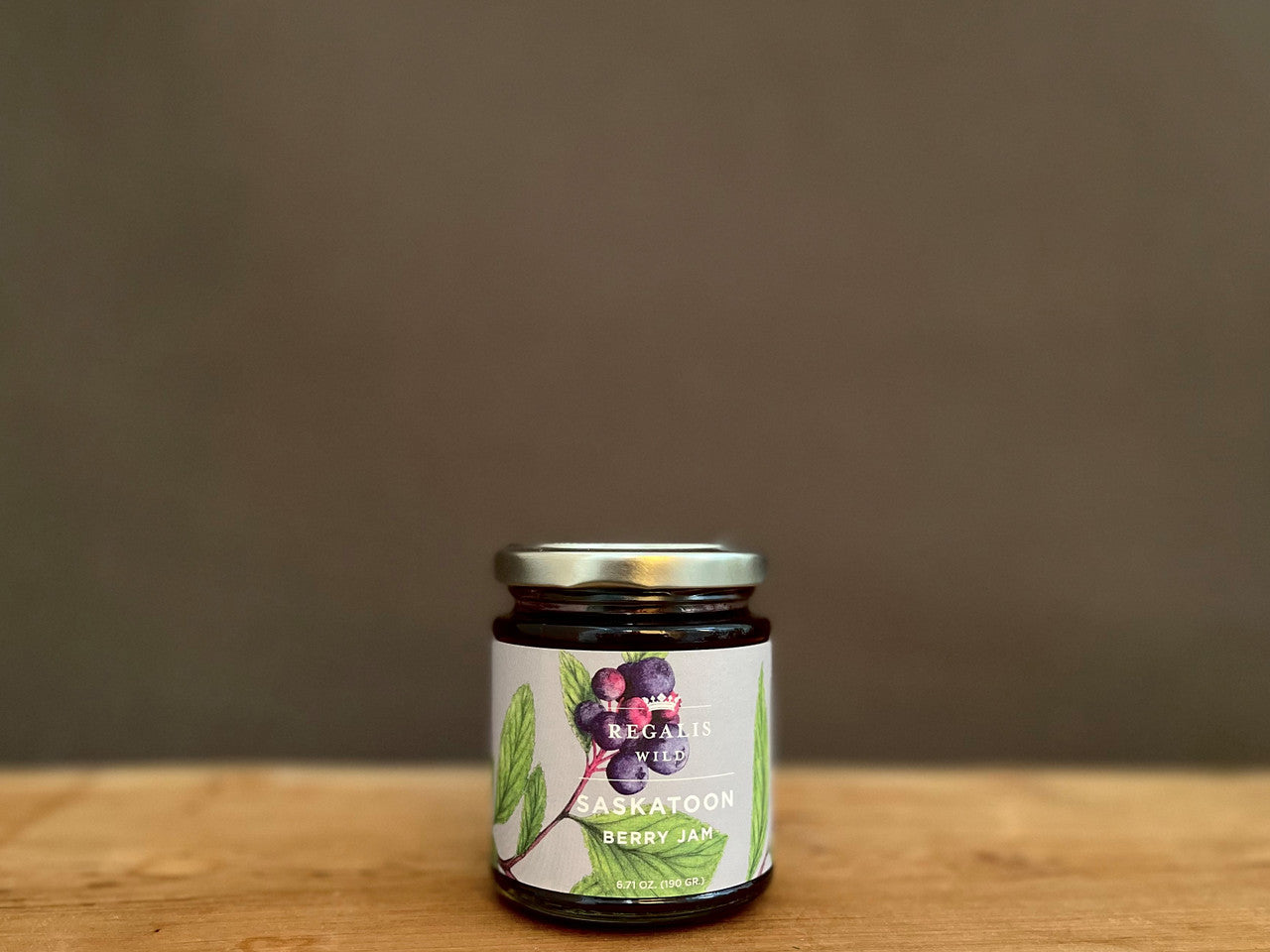 Wholesale Regalis Saskatoon Jam 6.7Oz- Bulk