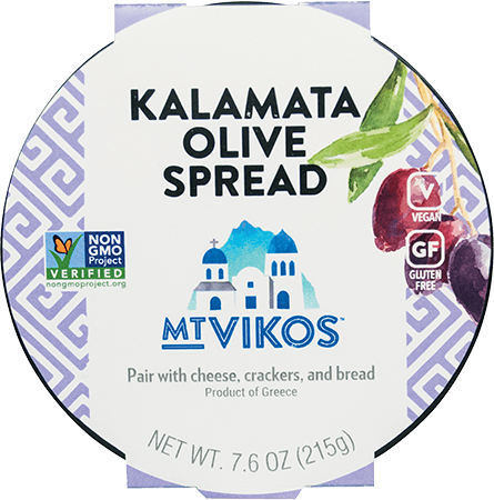 Wholesale Mt Vikos Meza Kalamata Olive Spread- Bulk