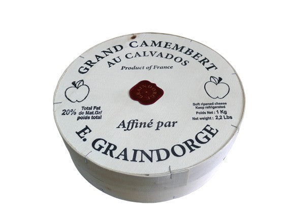 Wholesale Graindorge Camembert Calvados 250- Bulk