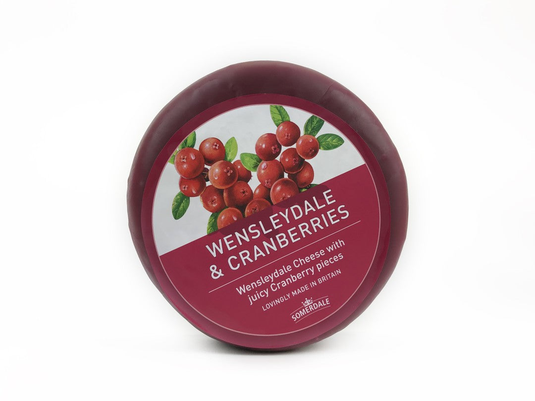 Wholesale Wensleydale With Cranberry- Bulk