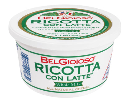 Wholesale Bel Gioioso Whole Milk Ricotta 16Oz- Bulk