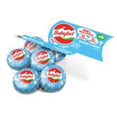 Wholesale Laughing Cow Baby Bel Light Mini 6 Count 4.2 Oz- Bulk