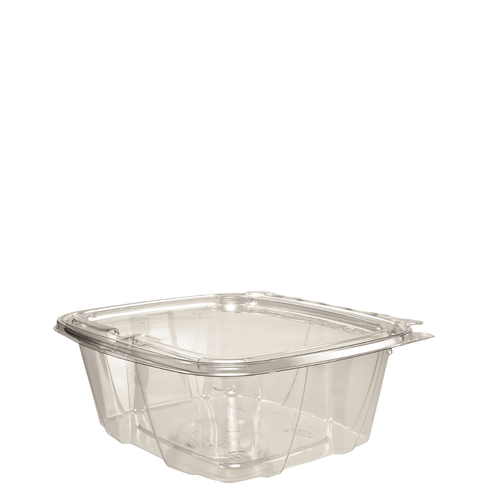 Wholesale Dart Case 32Oz Clear Hinged Container- Bulk