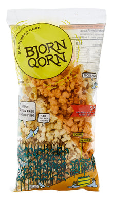 Wholesale Bjorn Qorn Spicy Popcorn 3Oz- Bulk