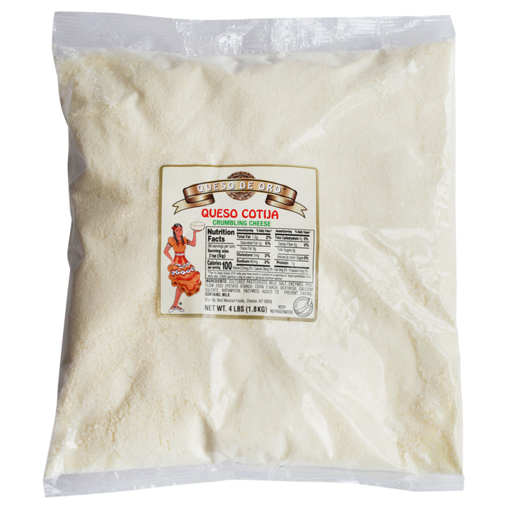 Wholesale Best Mexican Crumbled Cotija Cheese | icaneach | 1- Bulk