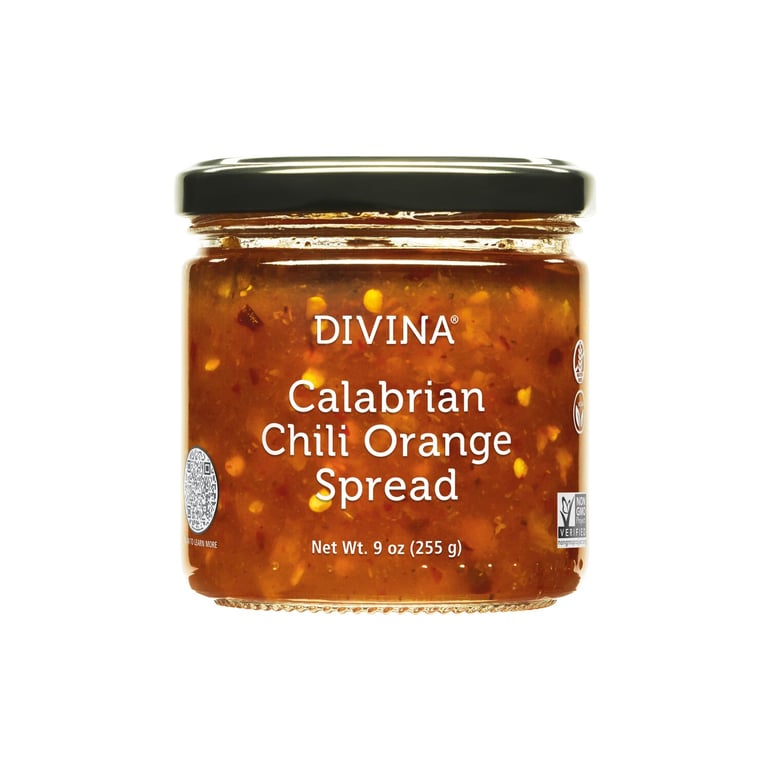 Wholesale Divina Calabrian Chili Orange Sprd- Bulk