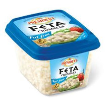 Wholesale President Plain Feta Crumbles Fat Free 6 Oz- Bulk