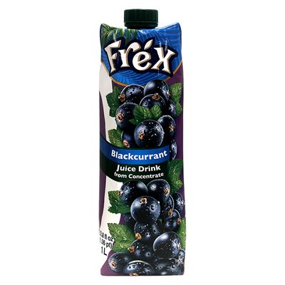 Wholesale Frex Blackcurrant Juice 1L Tetra Pak- Bulk