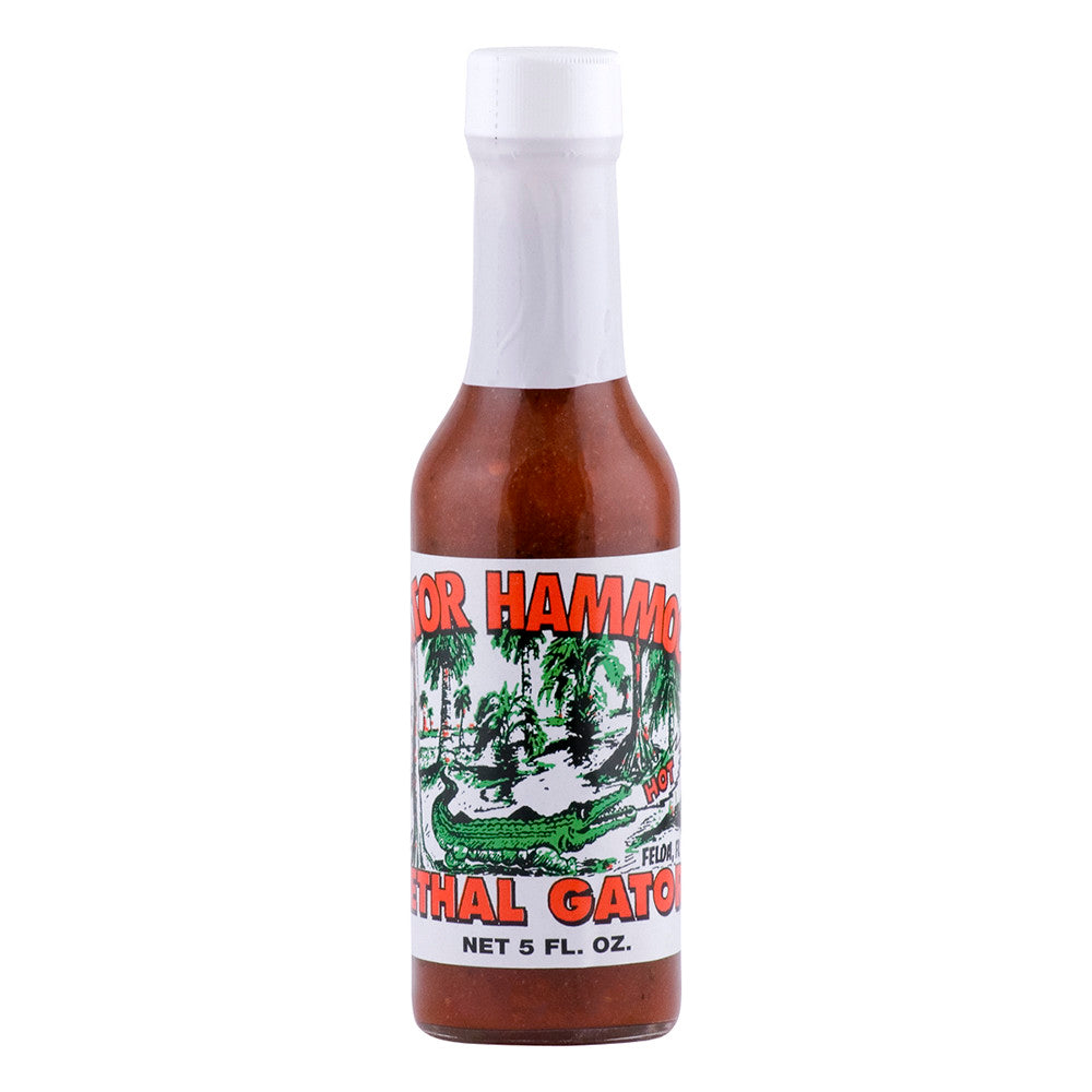 Wholesale Gator Hammock Lethal Gator Hot Sauce 5 Oz Bottle *Fl Dc Only*- Bulk
