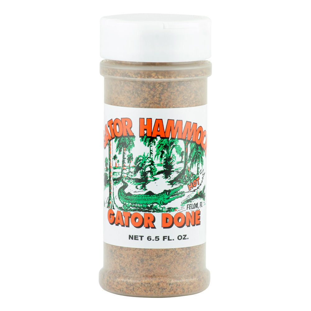 Wholesale Gator Hammock Gator Done 6.5 Oz Shaker Jar *Fl Dc Only*- Bulk