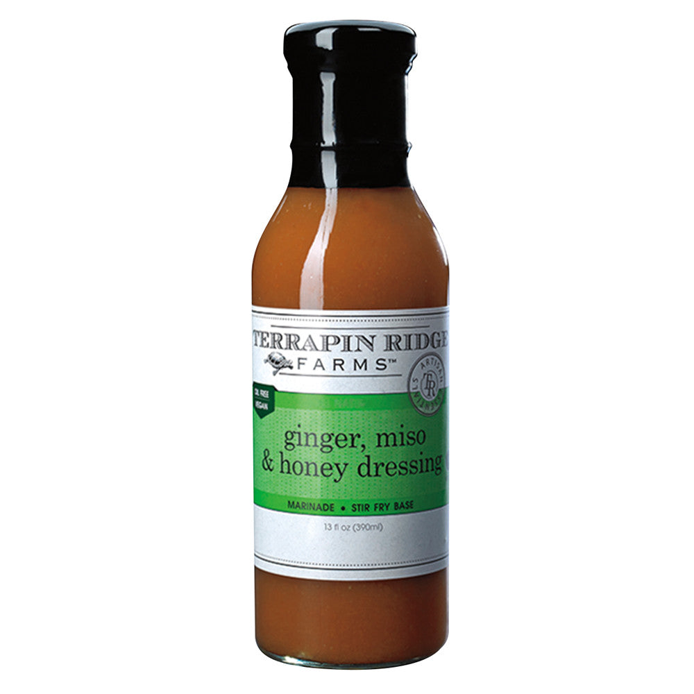 Wholesale Terrapin Ridge Ginger Miso And Honey Dressing 13 Oz Bottle *Fl Dc Only*- Bulk
