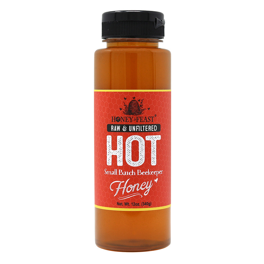 Wholesale Honey Feast Hot Honey 12 Oz Bottle *Fl Dc Only*- Bulk