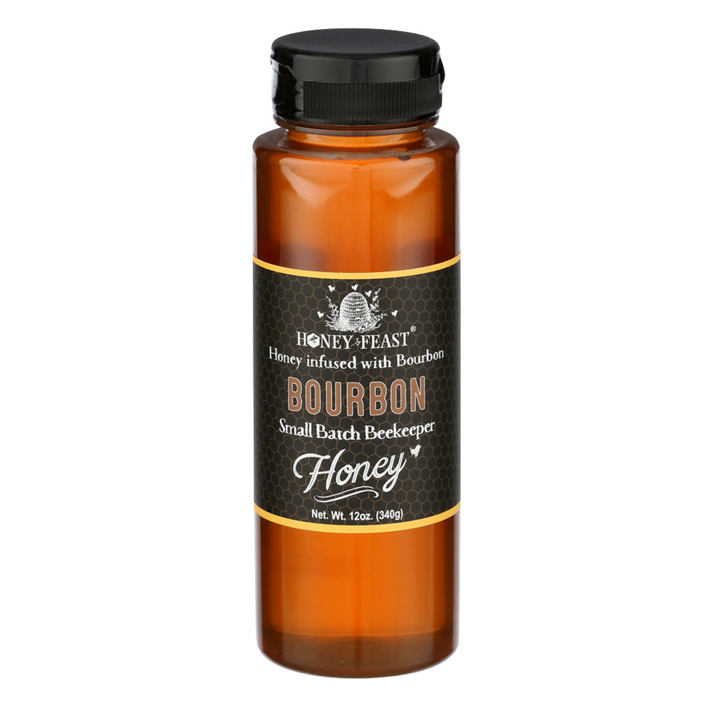 Wholesale Honey Feast Bourbon Honey 12 Oz Bottle *Fl Dc Only*- Bulk