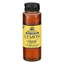 Wholesale Honey Feast Organic Lemon Honey 12 Oz Bottle *Fl Dc Only*- Bulk