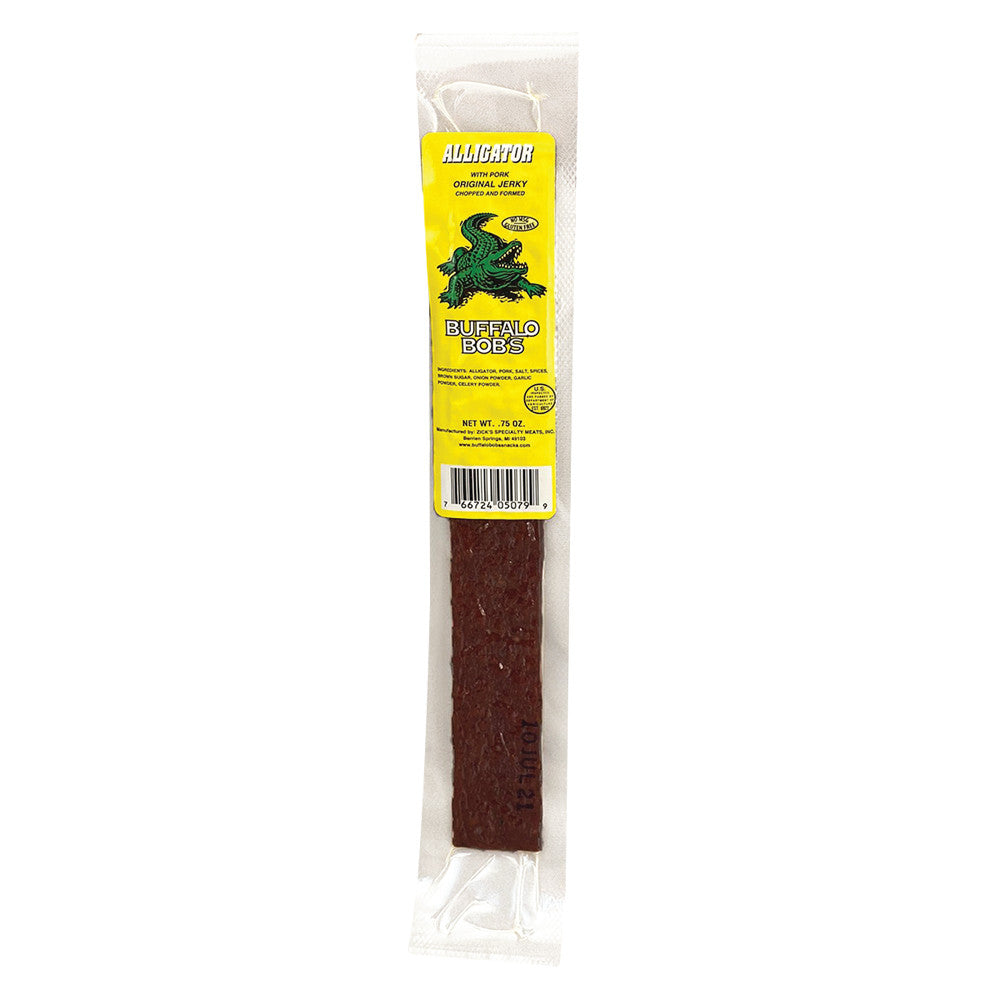 Wholesale Buffalo Bob'S Original Alligator Jerky 1 Oz Stick *Fl Dc Only- Bulk
