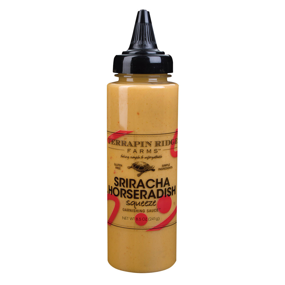 Wholesale Terrapin Ridge Horseradish Sriracha 8.5 Oz Squeeze Bottle *Fl Dc Only*- Bulk
