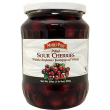 Wholesale Marco Polo Pitted Sour Cherries 24Oz Jar- Bulk
