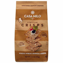 Wholesale Casa Milo Italian Crisps With Whole Wheat, Quinoa & Seeds 5.3 Oz- Bulk