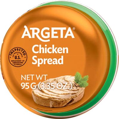 Wholesale Kolinska Argeta Chicken Spread 95G Tin- Bulk