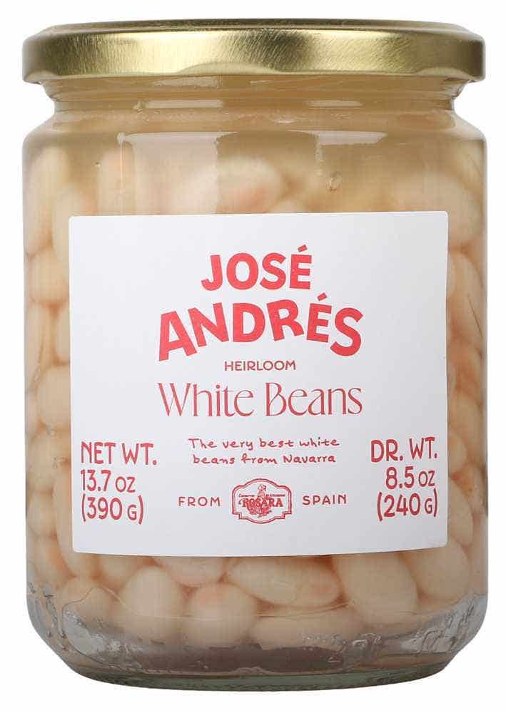 Wholesale José Andrés Heirloom White Beans 13.7 Oz- Bulk