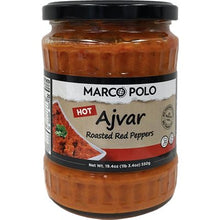 Wholesale Marco Polo Hot Ajvar Red Pepper Spread 19.3Oz (545G) Jar- Bulk