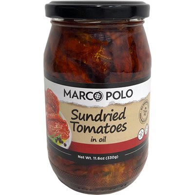 Wholesale Marco Polo Sundried Tomatoes In Oil 11.6Oz (330G) Jar- Bulk