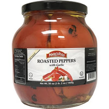 Wholesale Marco Polo Roasted Peppers With Garlic 50 Oz Jar- Bulk