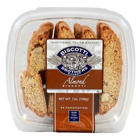 Wholesale Biscotti Bros Each Almond Biscotti Cookie- Bulk