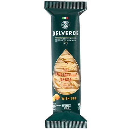 Wholesale Delverde Egg Tagliatelle Nests | 8.8 oz- Bulk