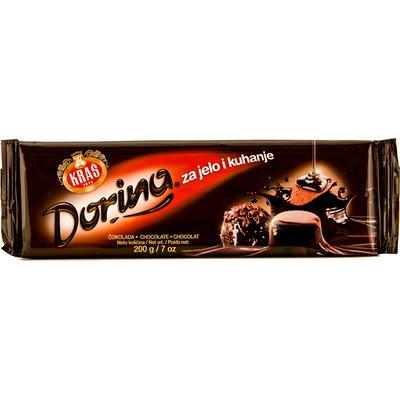 Wholesale Kras Kuhanje Chocolate 200G Bar- Bulk
