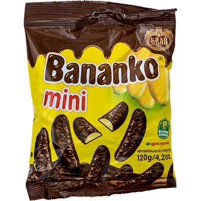 Wholesale Kras Mini Bananko 120g- Bulk
