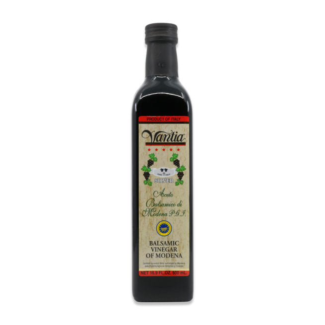Wholesale Vantia Balsamic Vinegar of Modena - 2 Leaves 16.9 OZ- Bulk