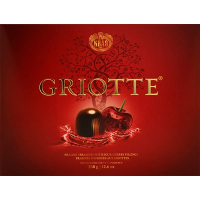 Wholesale Kras Griotte ChocolateCovered Cherries 358G Box- Bulk