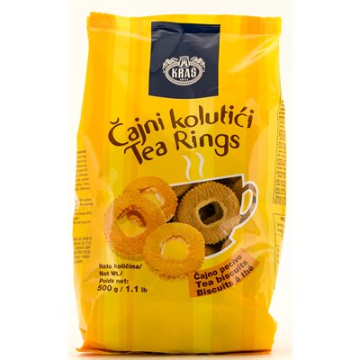 Wholesale Kras Tea Rings (Cajni Kolutici) 500G Bag- Bulk