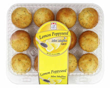 Wholesale Cafe Valley Lemon Poppyseed Mini Muffins 10.5 Oz- Bulk