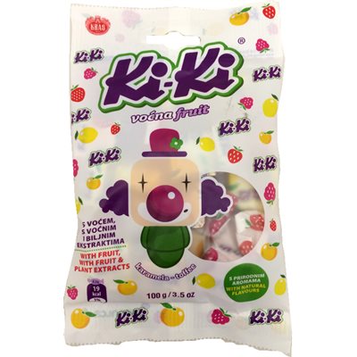 Wholesale Kras KiKi Assorted Fruit Toffee 200G Bag- Bulk