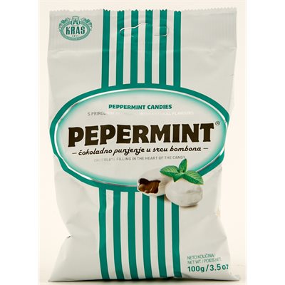Wholesale Kras Peppermint Candy 100G Bag- Bulk
