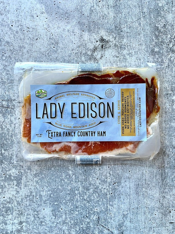 Wholesale Lady Edison Country Ham 2Oz Sliced- Bulk