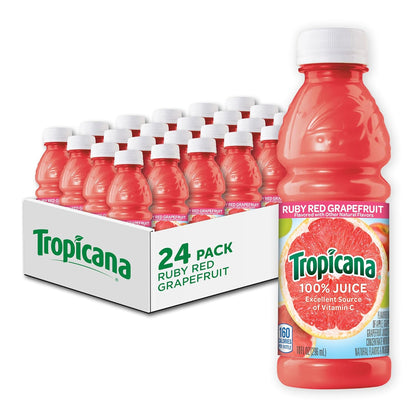 Wholesale Tropicana Case * Ruby Red Grapefruit Juice 10Oz Plastic- Bulk