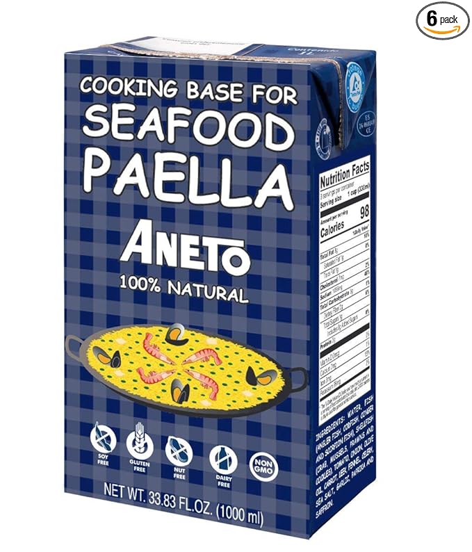 Wholesale Aneto Cooking Base Seafood 34Oz- Bulk