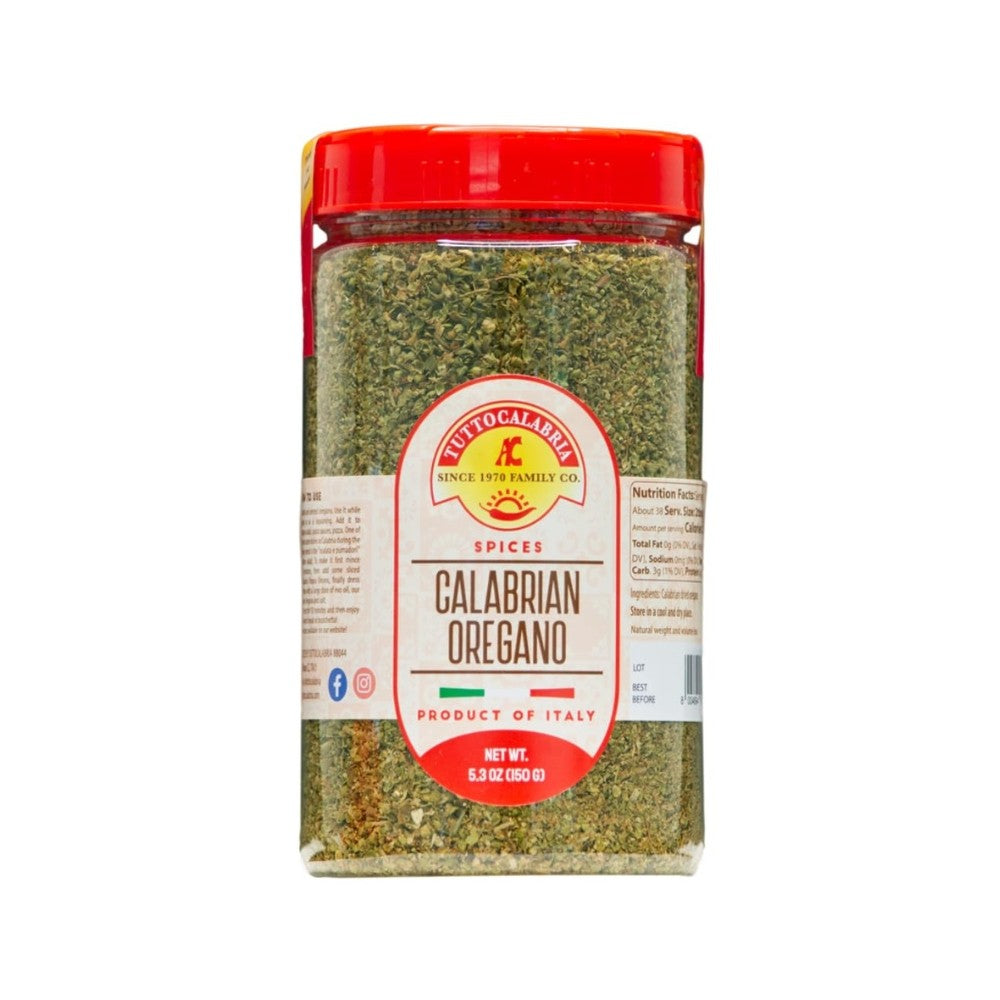 Wholesale Tutto Calabria Dried Italian Oregano Shaker | 150 gr- Bulk