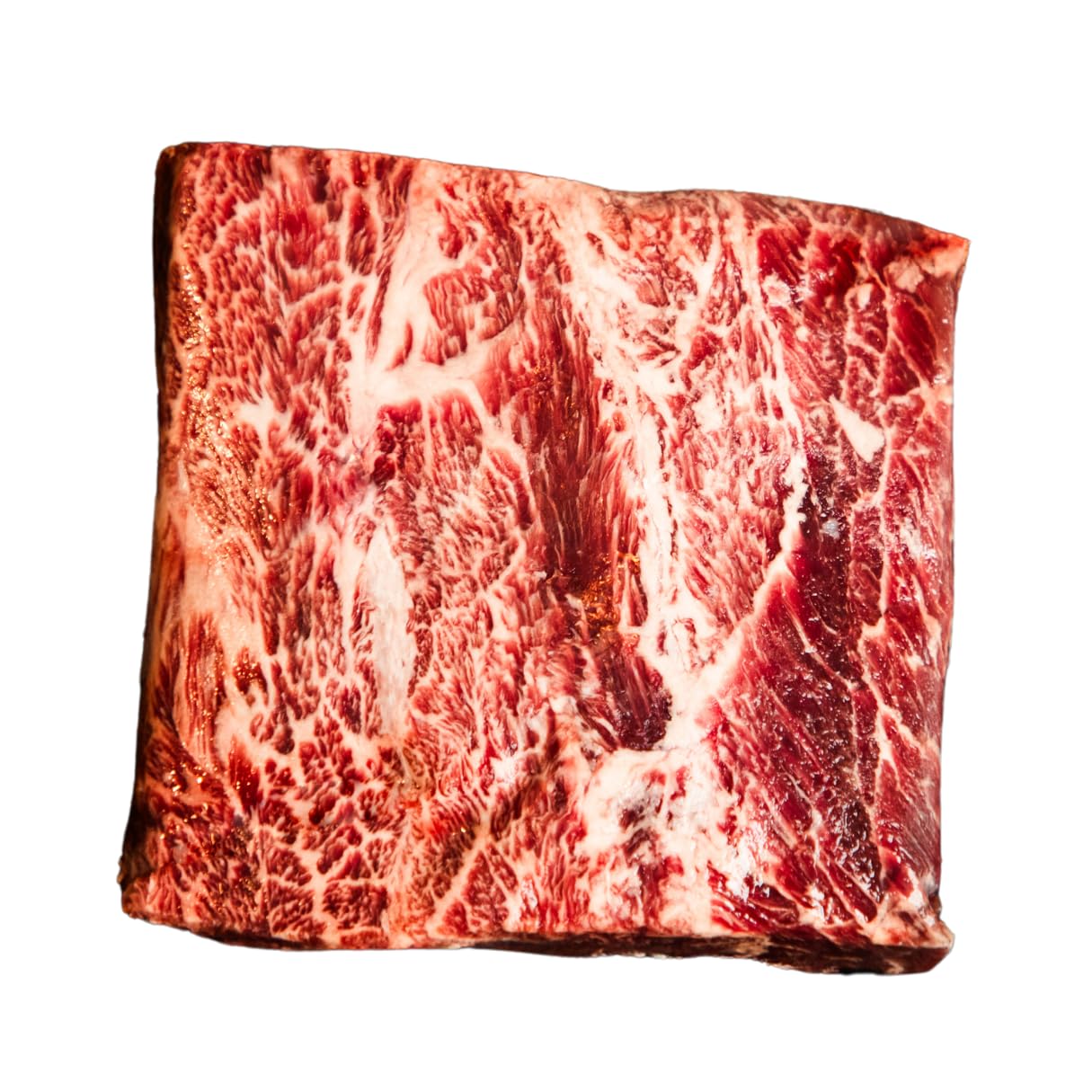 Wholesale Rosewood Wagyu Flat Iron Steak 8oz BMS 6+ 8oz- Bulk
