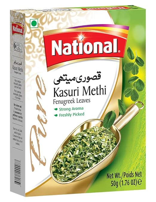 Wholesale National Kasuri Methi Leaves 50g- Bulk