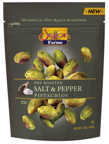 Wholesale Setton Farms Salt/Pepper Seasoned Pistachios Kernels 5 Oz Bag- Bulk