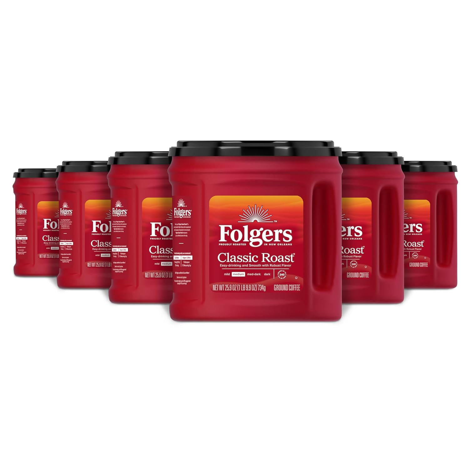 Wholesale Folgers Ground Classic Roast Coffee | 25.9 oz- Bulk